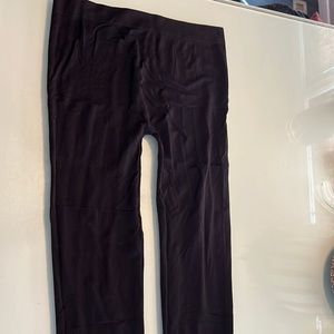 Freckles Black heavy tights ankle tights 2X/3X